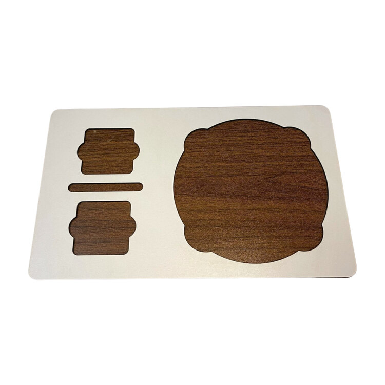 Eğlenceli Kesirler Öğrenme Oyunu – Çocuklar İçin Eğitici Ahşap Puzzle-Montessori