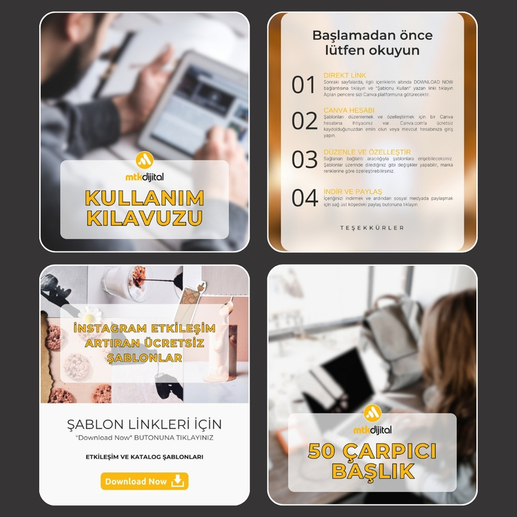 Instagram’da Etkileşim Arttırıcı Şablonlar