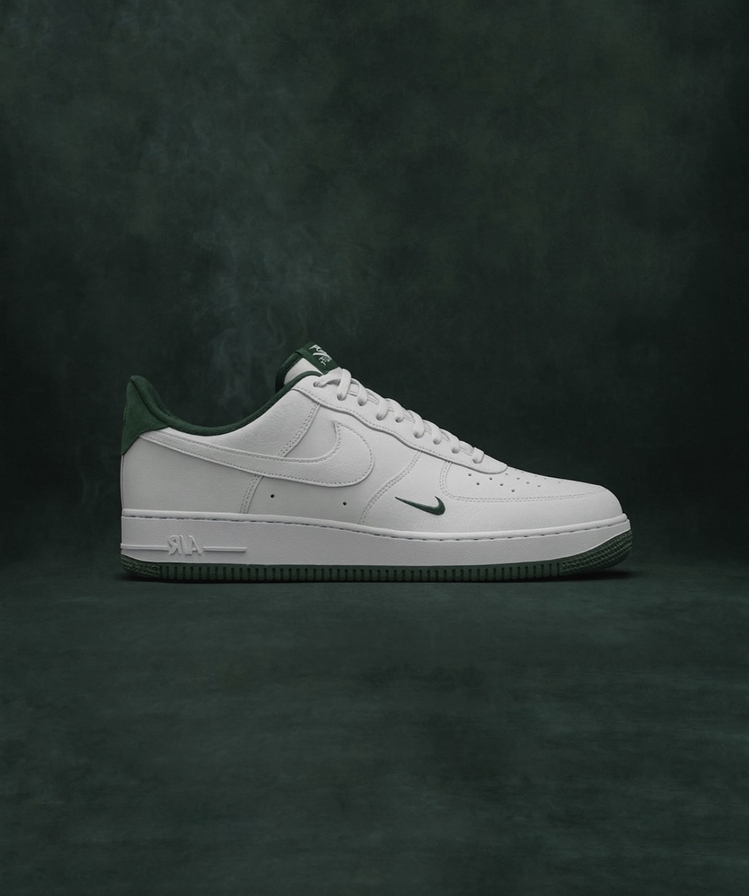 Nike Air Force 1 '07 Lv8 White / Dark Green