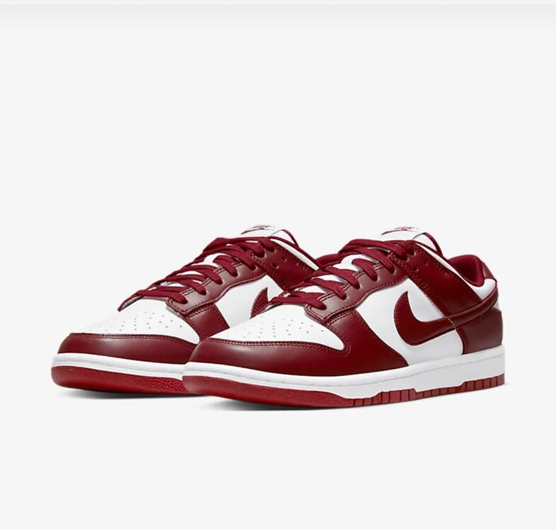 Nike Dunk Low “Team Red/Bordeaux”