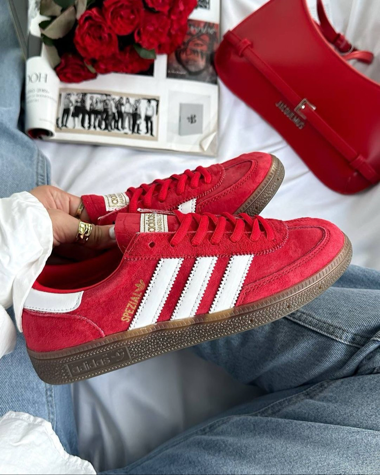 Adidas Handball Suede Red