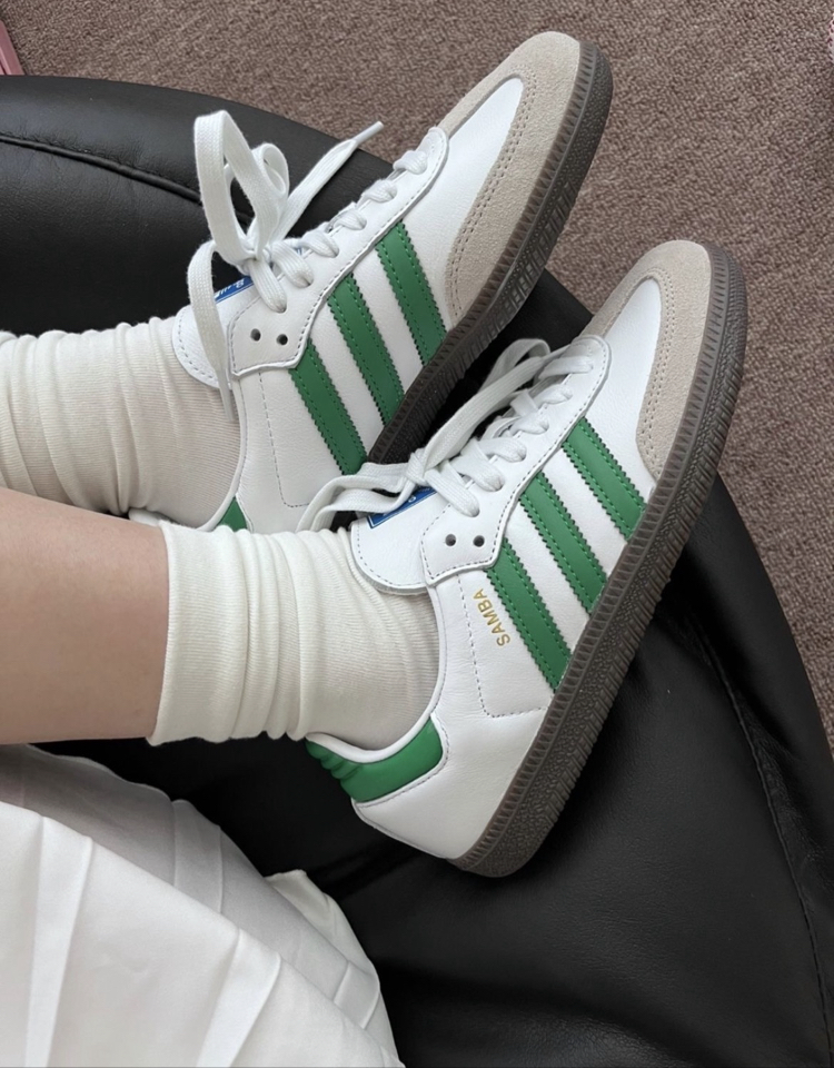 Adidas Samba OG Footwear White Green