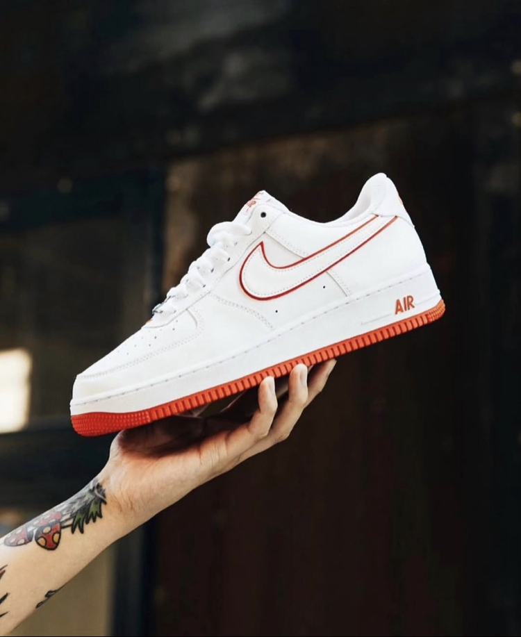 Nike Air Force 1 Low '07 White Picante Red