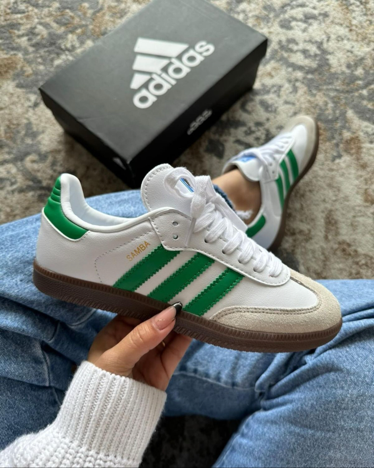 Adidas Samba OG Footwear White Green