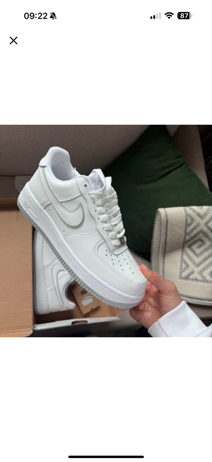 Nike Air Force 1 Low White Wolf Grey