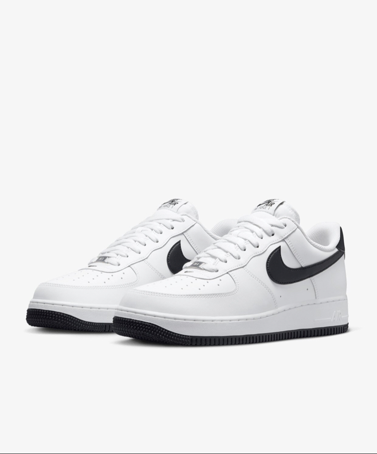 Nike Air Force 1 '07 'White Black Outsole'