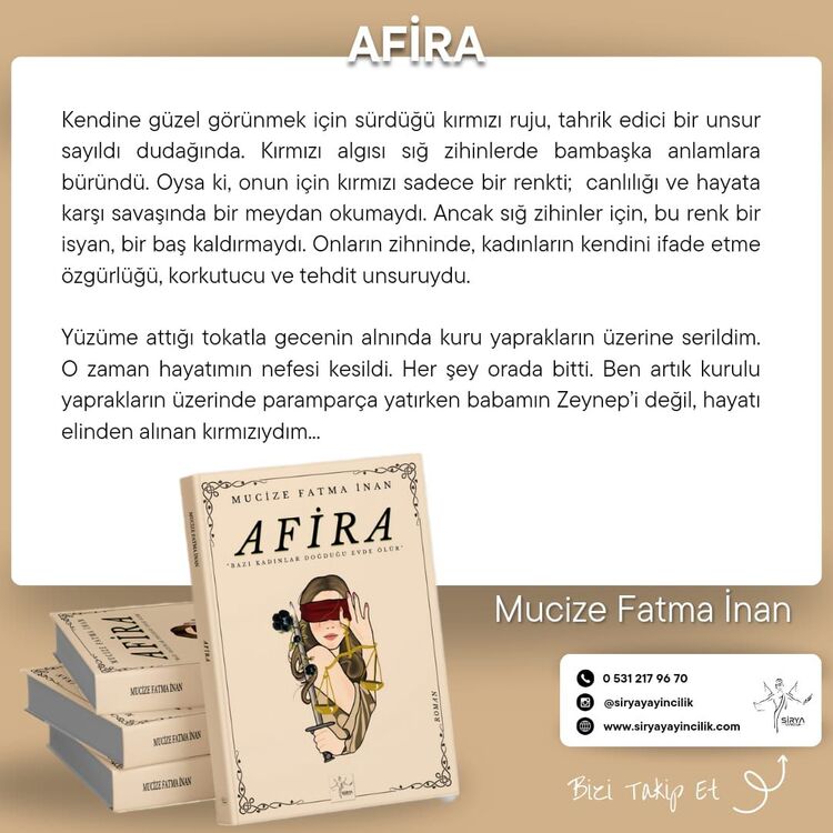 AFİRA İMZALI 