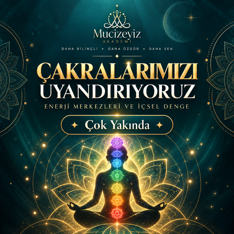 SATIN ALMAYINIZ - ÇOK YAKINDA - ÇAKRALARIMIZI VE LETAİFLERİMİZİ UYANDIRIYORUZ ATÖLYESİ