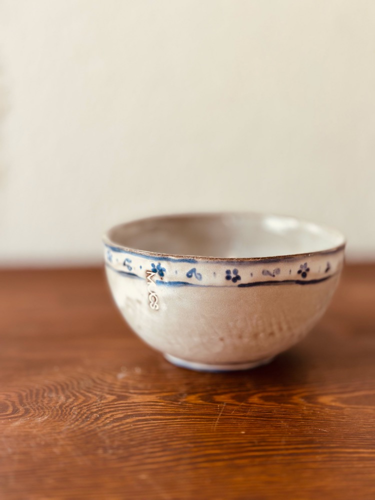 stoneware seramik cobalt kase