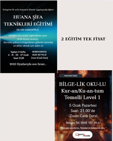 Huana Şifa Teknikleri ve Bilgelik Okulu