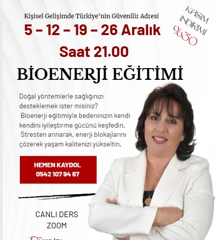 BİOENERJİ EĞİTİMİ