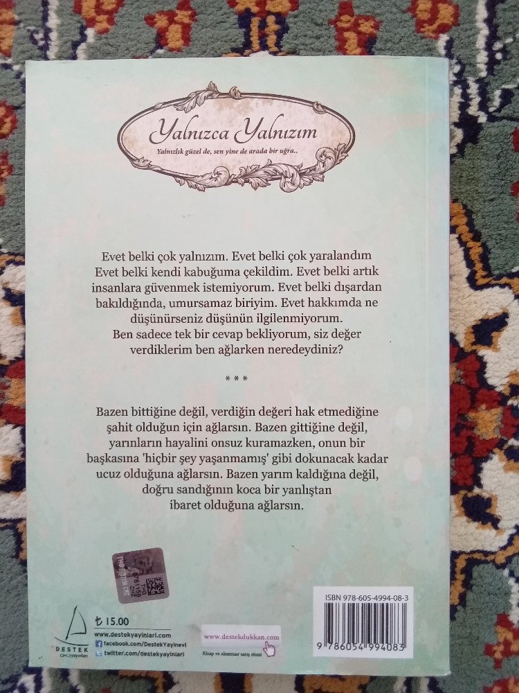 Yalnızca Yalnızım(Mehmet Ali Kılınç)
