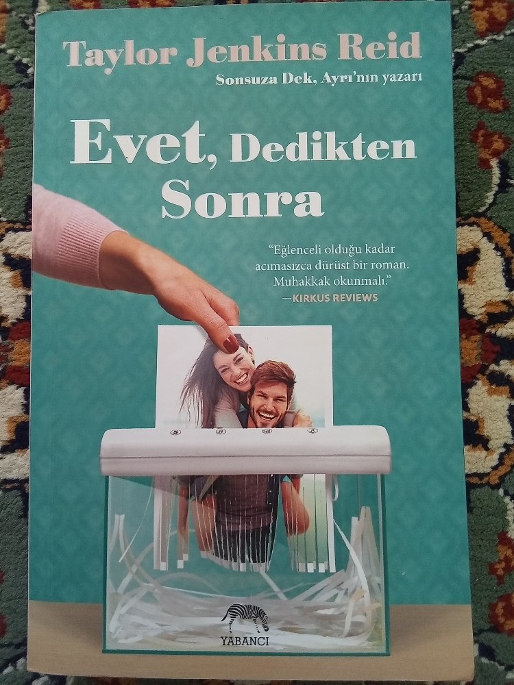 Evet,Dedikten Sonra (Taylor Jenkins Reid)