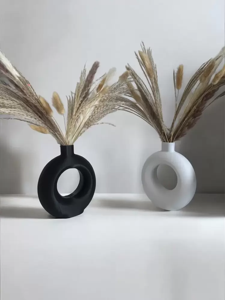 Modern Nordic Oval Saksı