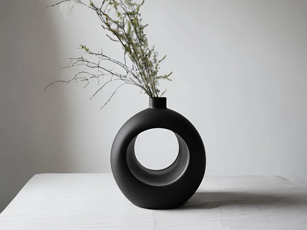 Modern Nordic Oval Saksı