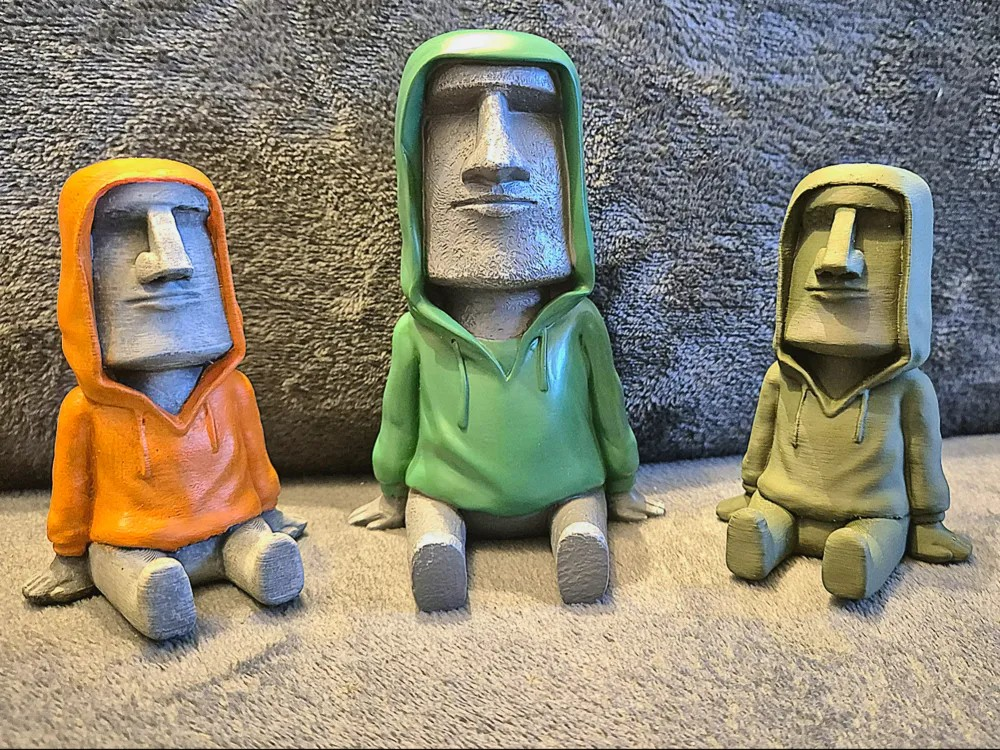 MOAİ HOODİE DEKOR