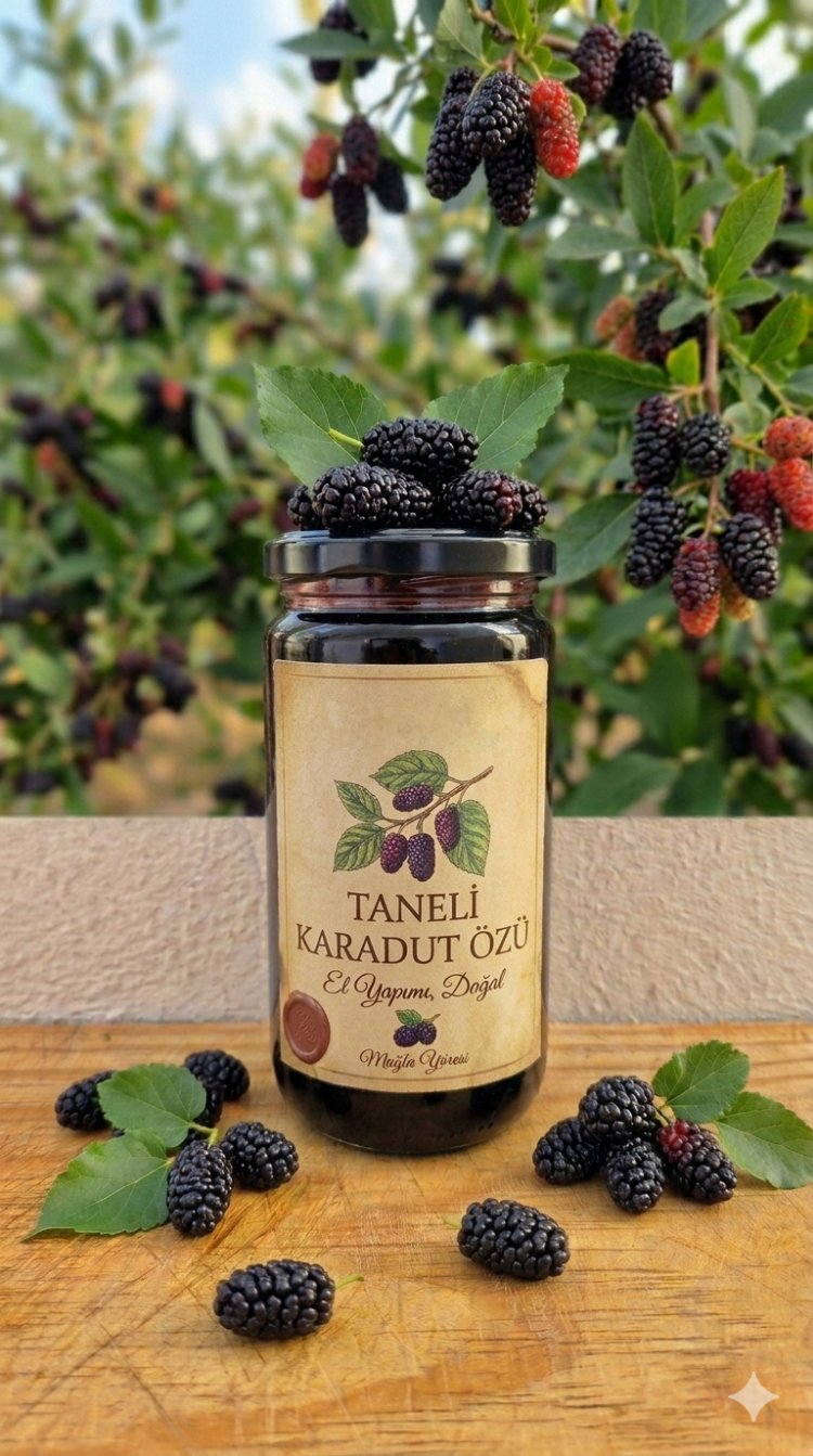 Taneli Karadut Özü 625gr