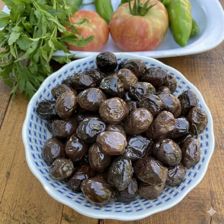 Siyah Sele Zeytin 1 Kg