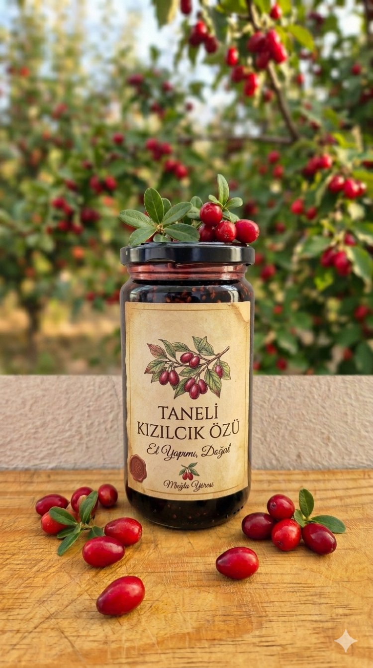 Taneli Kızılcık Özü 625gr