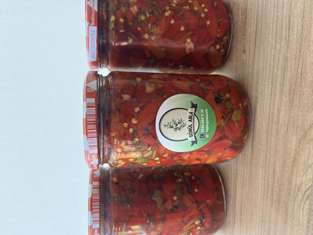 660cc(850gr) KÖZ KAPYA BİBER SALATASI