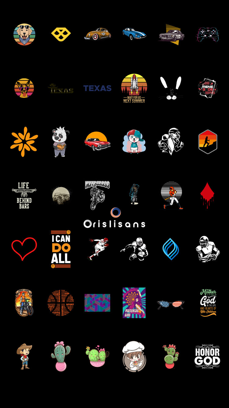 +500.000 Baskıya Hazır T-Shirt Grafik Arşivi