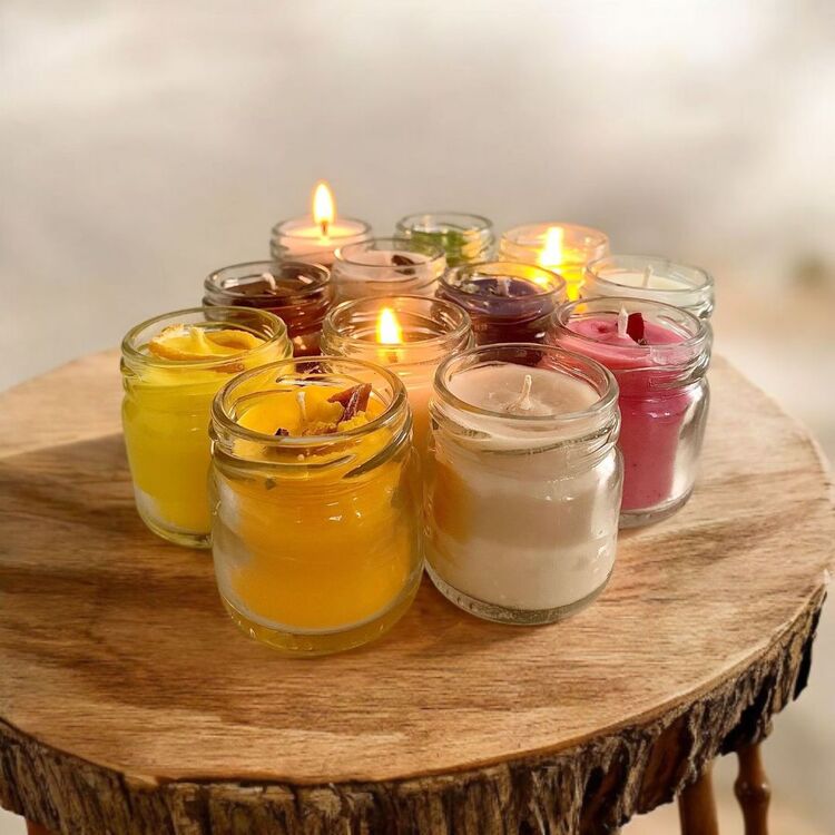 3lü soya mum set