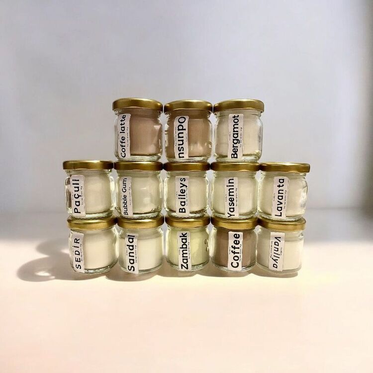 3lü soya mum set