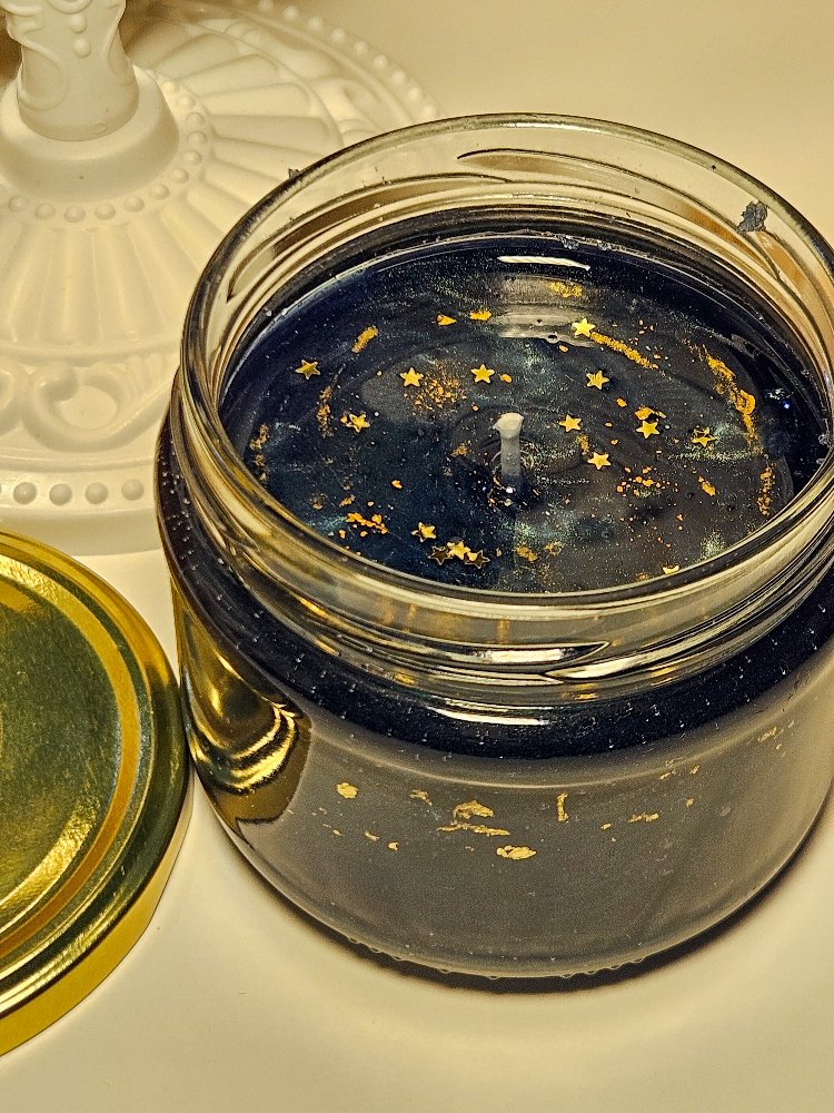 starry night candle