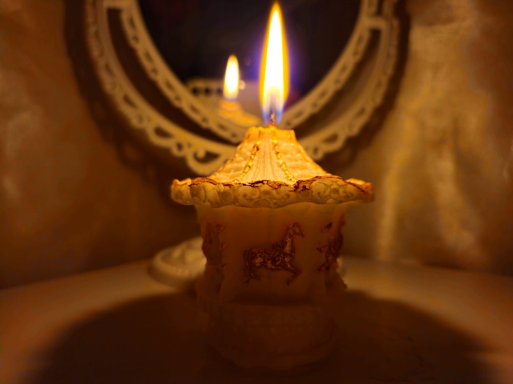 carousel candle