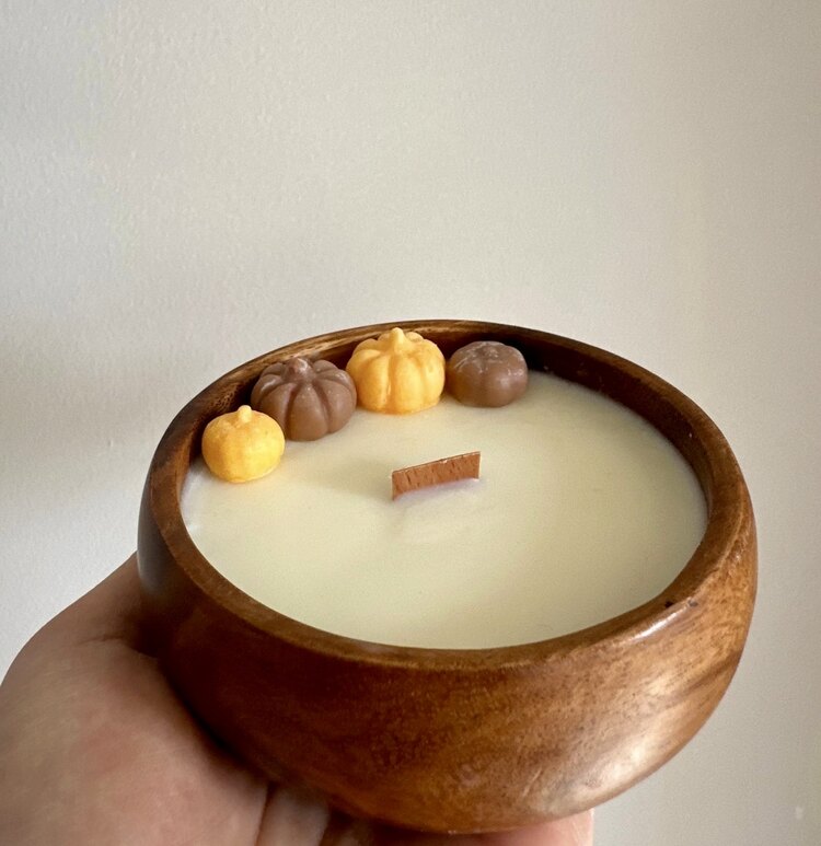 Mini pumpkins cup