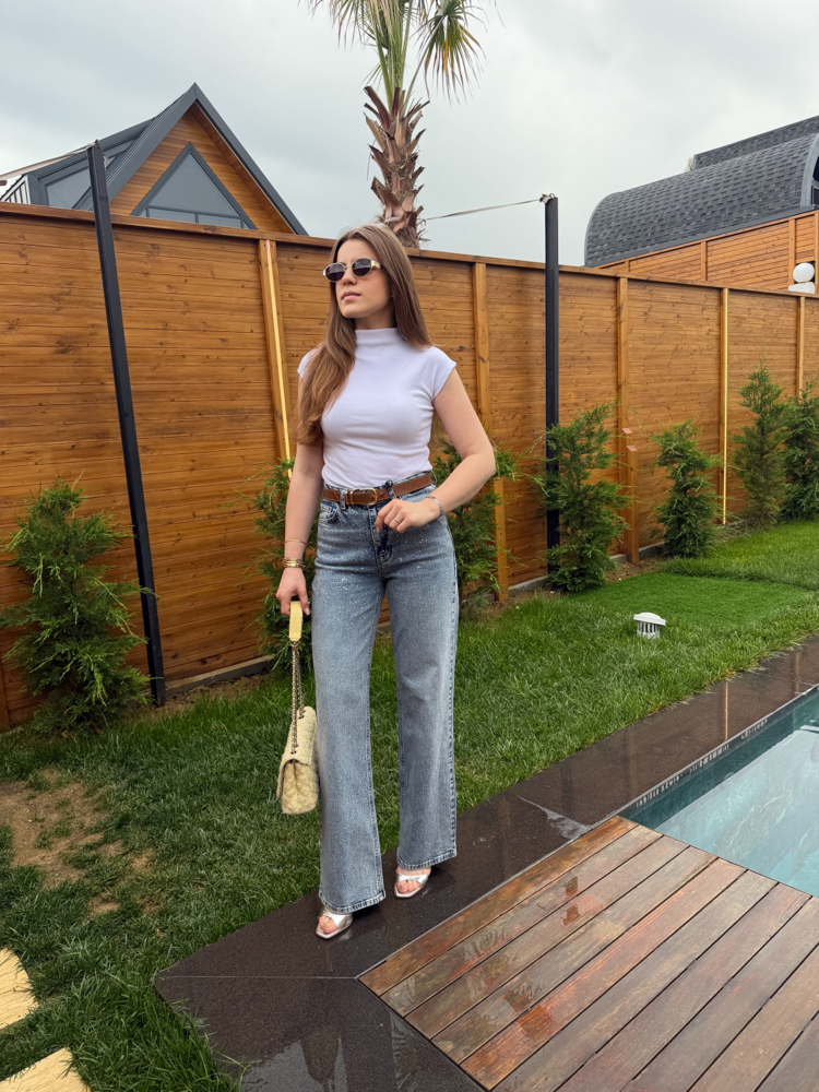 Taşlı Jean