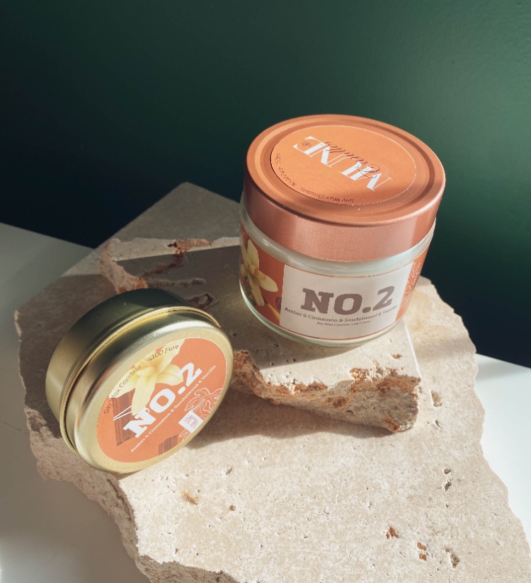 No.2 Amber, Cinnamon, Sandalwood and Vanilla