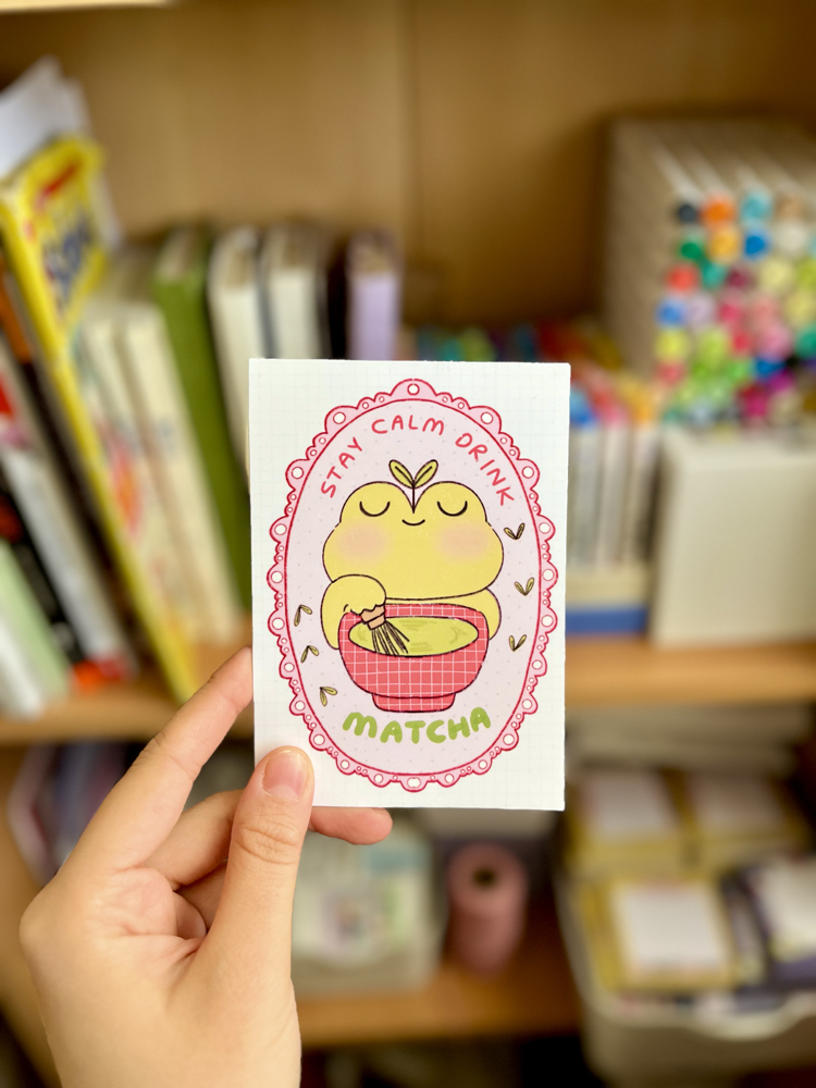 Sticker kulübü-Ekim Matcha koleksiyonu