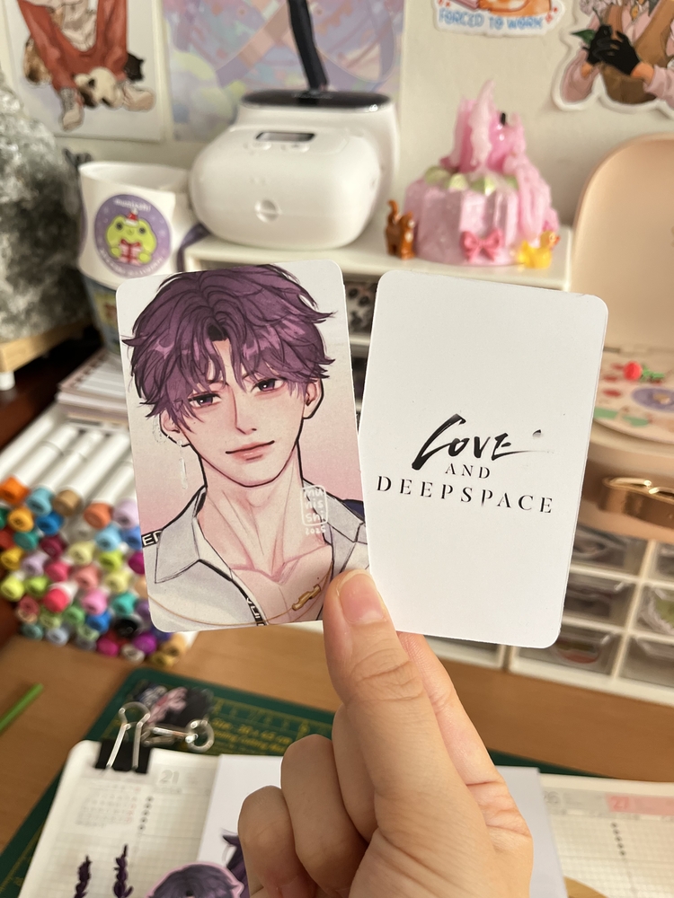 Rafayel Sticker (Love and Deepspace) - Hologramlı
