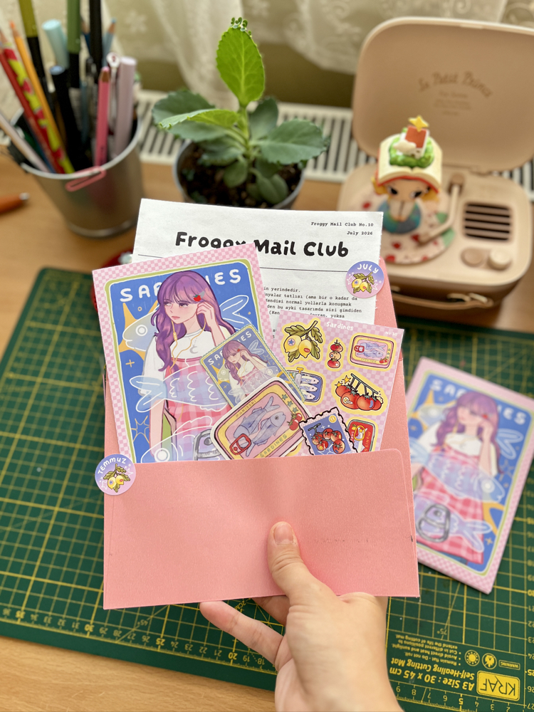Temmuz Ayı Mail Club Üyeliği l Sardines