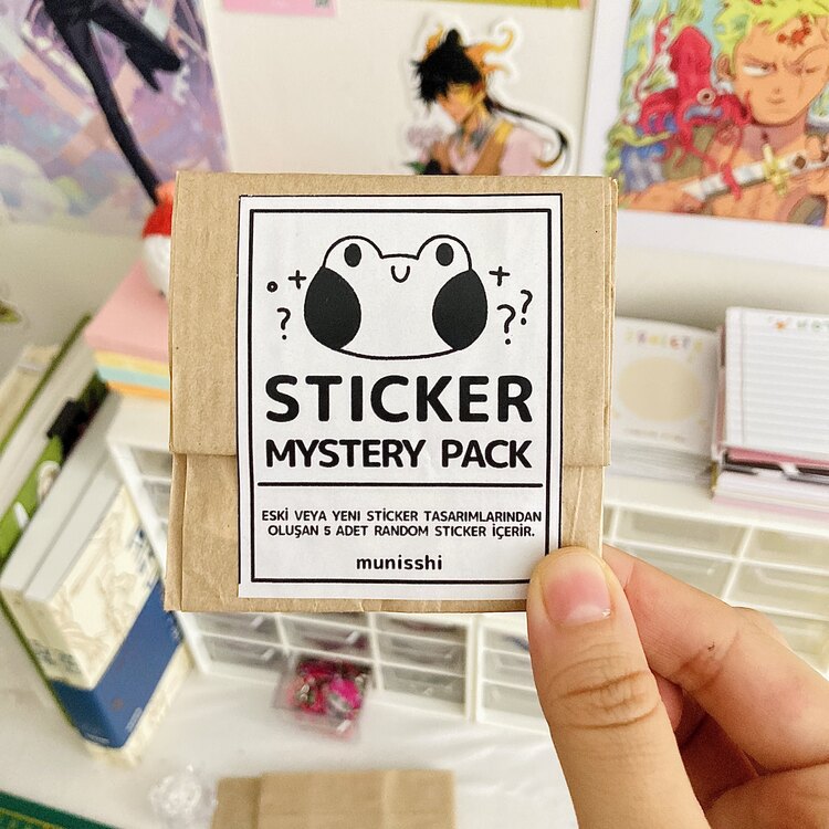 Mystery Sticker Pack (5’li)