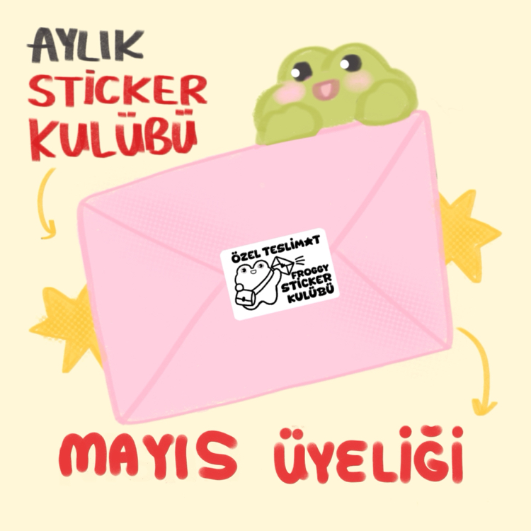 Sticker Kulübü Mayıs Ayı l Summer Koleksiyonu