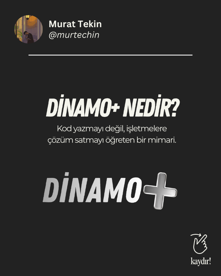 Dinamo+ Sistemi - Satış + Pazarlama