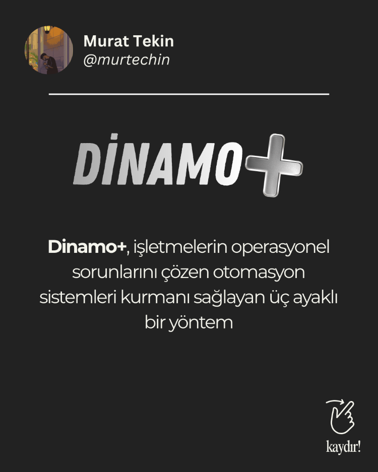 Dinamo+ Sistemi - Satış + Pazarlama
