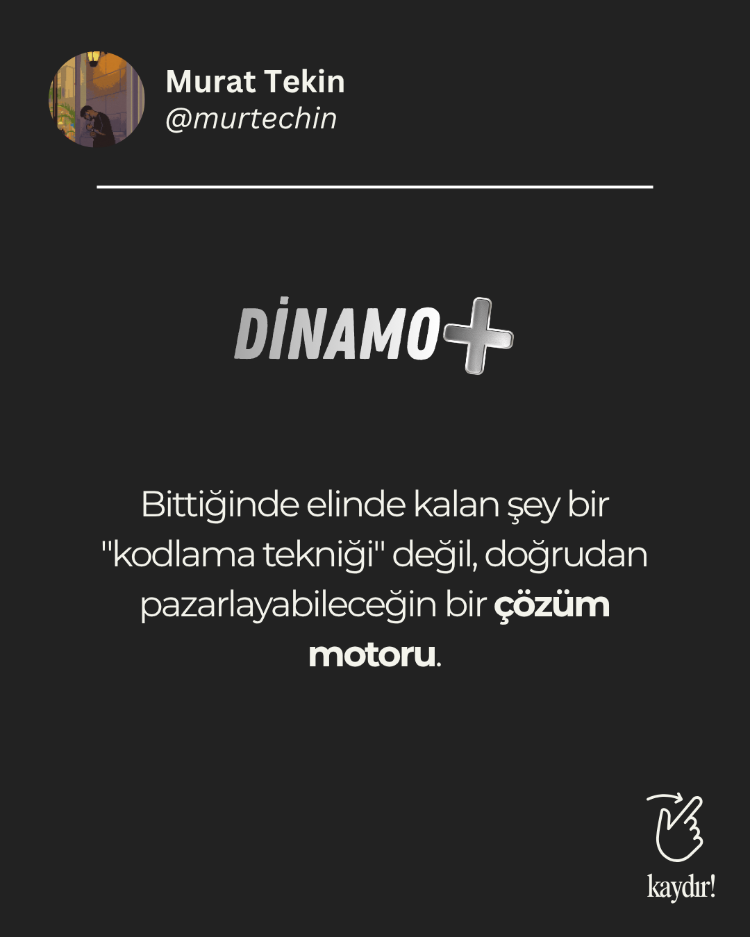 Dinamo+ Sistemi - Satış + Pazarlama