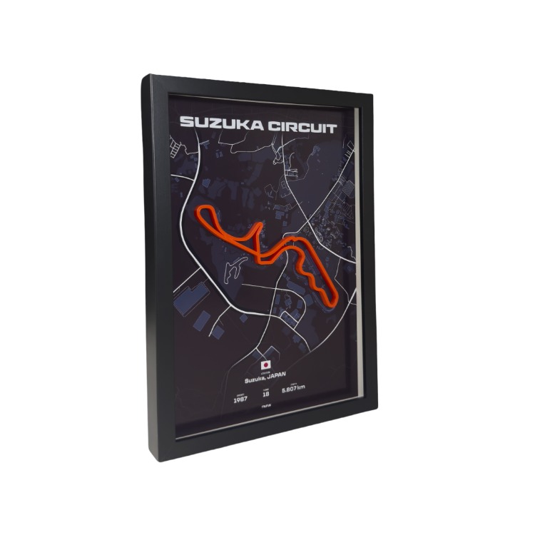 SUZUKA CIRCUIT 3D PİST TABLOSU