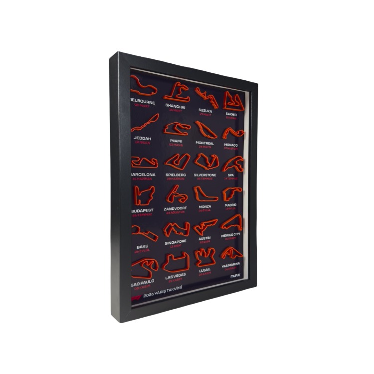 FORMULA 1 2026 3D TAKVİMİ