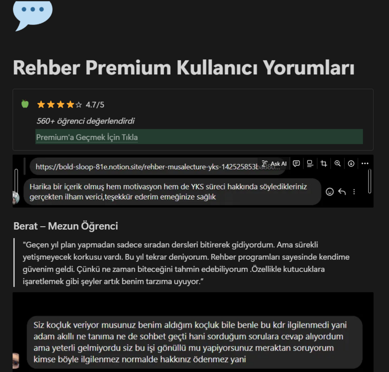 Rehber Premium
