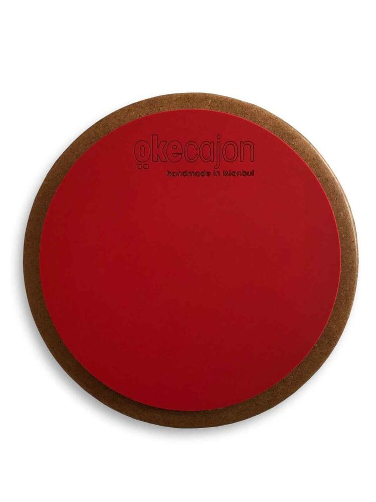 Okecajon 6 Inch Kırmızı Tek Taraflı Practice Pad / PR-6