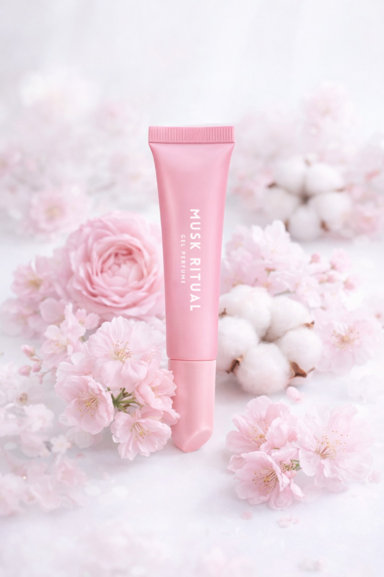 Beyaz Misk kokulu jel parfüm - Musk Ritual (15ml) 