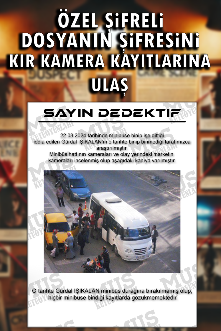 Kayıp mı? Cinayet mi? Gerçek Bir Dava Dosyası,Cinayet Çözme ve Katili Bulma Oyunu