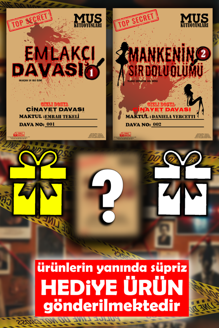 2 Farklı Cinayet Davası, Mankenin Sır Dolu Ölümü, Emlakçı Davası,Dedektiflik Oyunu