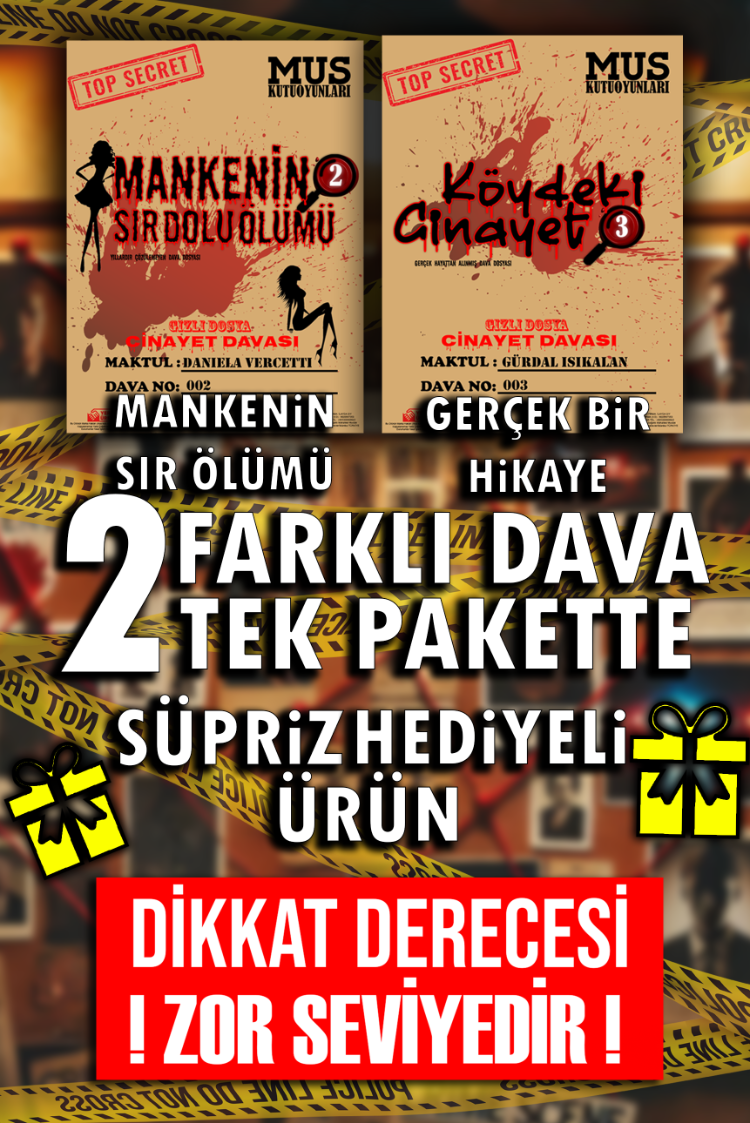 2 Farklı Cinayet Davası,Kayıp mı? Cinayet mi?,Emlakçıyı Kim Öldürdü? Katil Kim Oyun