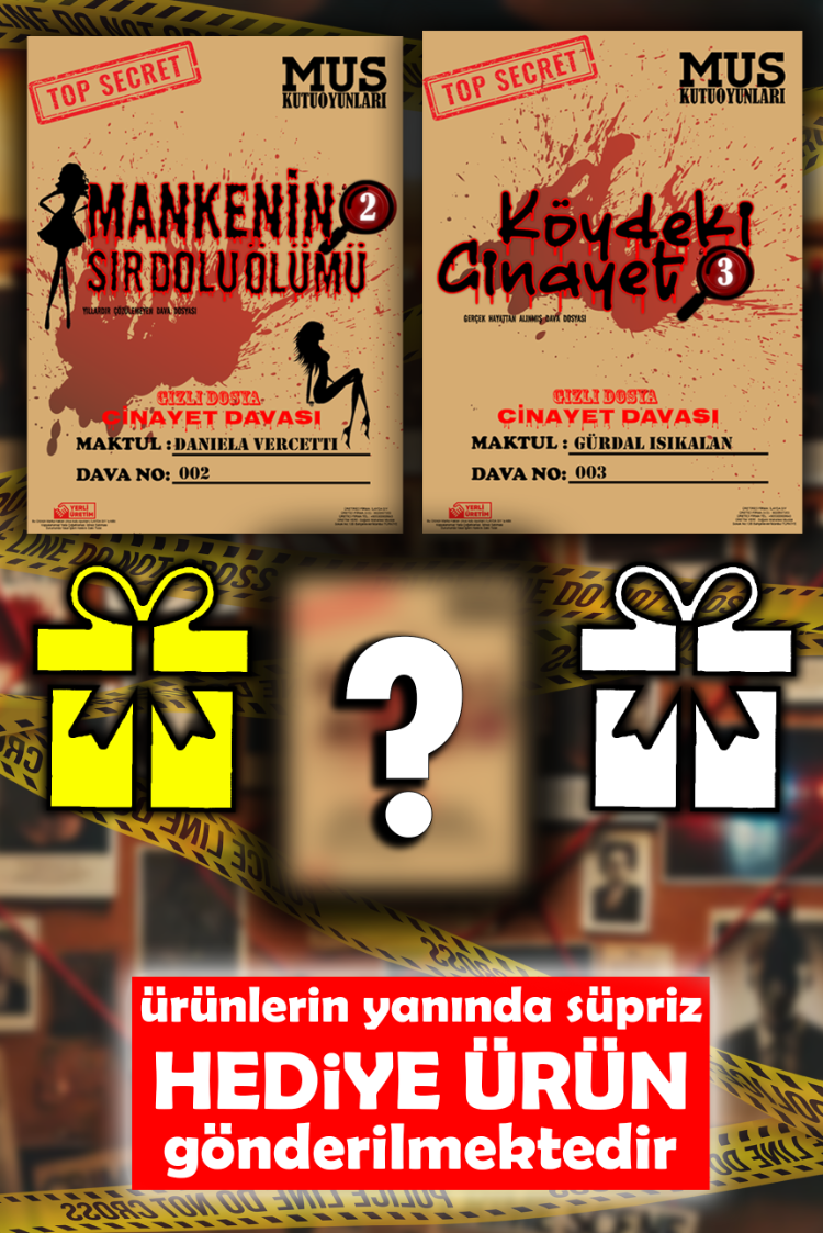 2 Farklı Cinayet Davası,Kayıp mı? Cinayet mi?,Emlakçıyı Kim Öldürdü? Katil Kim Oyun