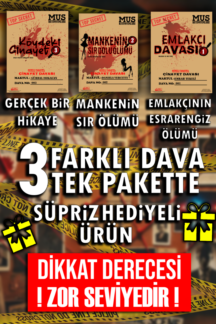 3 Farklı Cinayet Davası,Mankenin  Ölümü,Kayıp Mı? Cinayet Mi?,Emlakçıyı Kim Öldürdü?